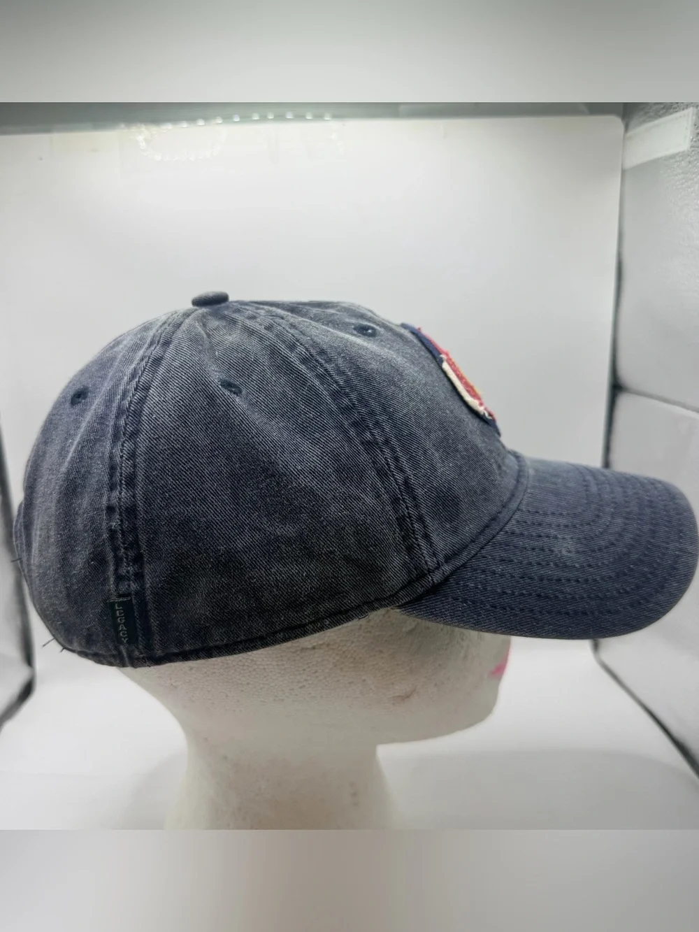 Vintage Legacy Athletic Colorado State Flag Hat Blue Frayed Patch Denim